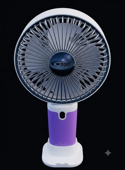 Bigman CoolComfort Fan – Rechargeable Portable Handheld & Desk Fan
