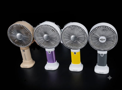 Bigman CoolComfort Fan – Rechargeable Portable Handheld & Desk Fan