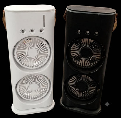 Bigman TwinCool Fan – Dual Rechargeable Portable Cooling Fan