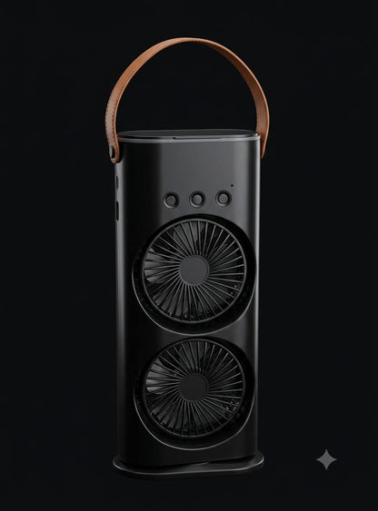 Bigman TwinCool Fan – Dual Rechargeable Portable Cooling Fan