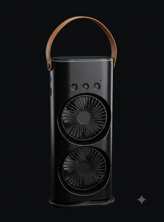 Bigman TwinCool Fan – Dual Rechargeable Portable Cooling Fan