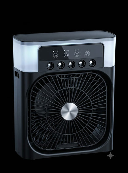 Bigman Arctic Air Fan – Rechargeable Desktop Cooling Fan with LED Light