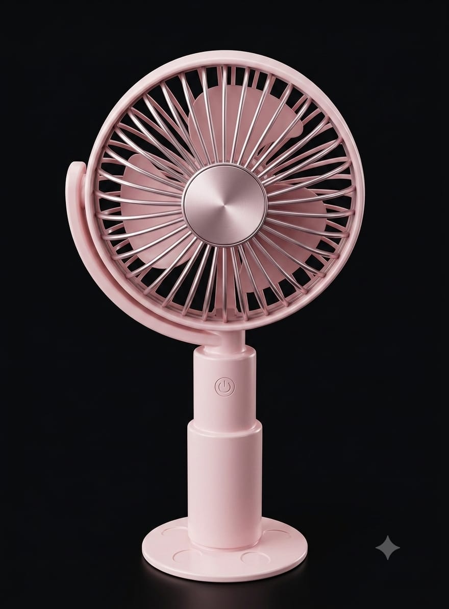 Bigman AeroStream Fan – Rechargeable Portable Handheld & Desk Fan