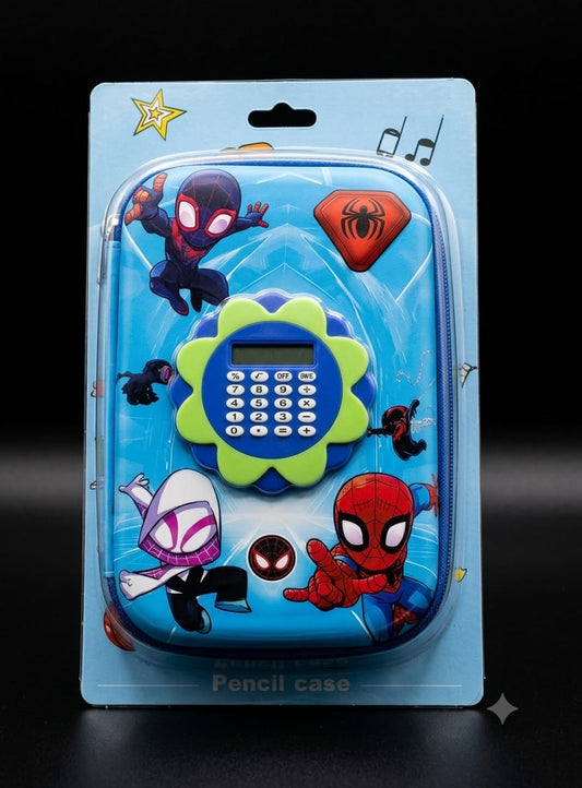 Bigman Spider Hero Calculator Pencil Case