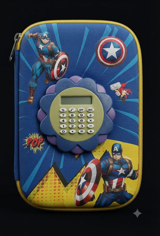 Bigman Super Shield Calculator Pencil Case