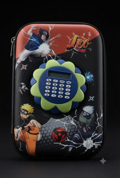 Bigman Ninja Hero Calculator Pencil Case
