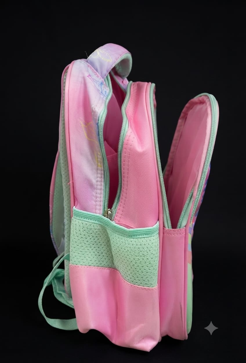Bigman 3D Butterfly Kids Backpack – Rainbow Pink Edition