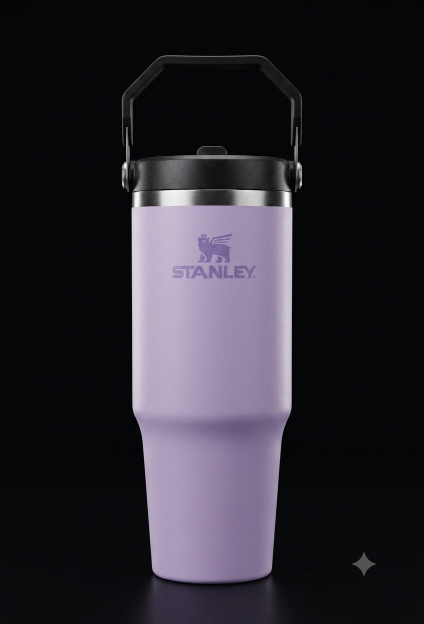 Bigman Premium Stainless Steel Insulated Tumbler with Handle | Hot & Cold Travel Mug | Leakproof