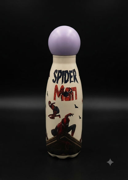 Bigman Spider Hero Kids Stainless Steel Water Bottle | Insulated Hot & Cold Flask