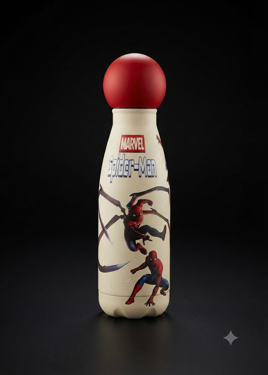 BIGMAN Spider Hero | Kids Water Bottle
