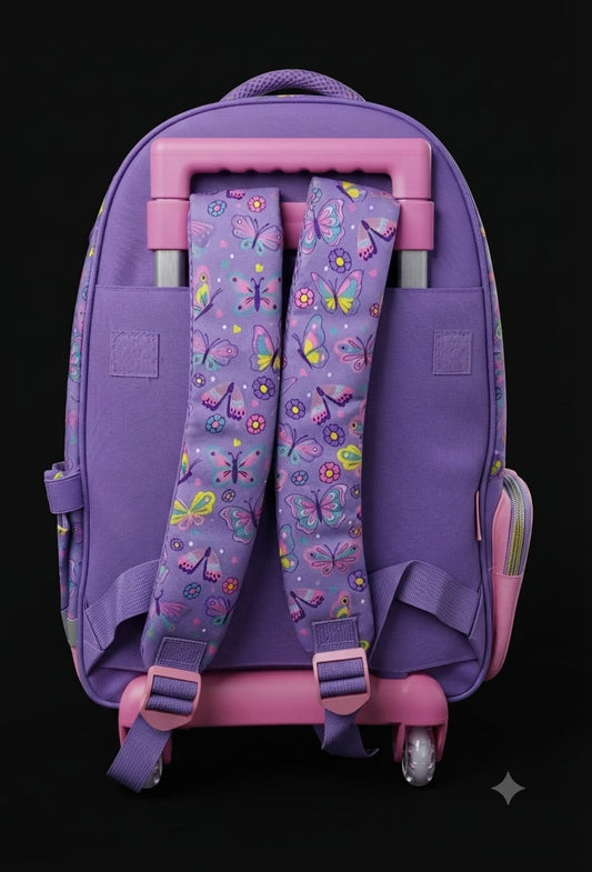 BIGMAN Butterfly | Trolley School Backpack