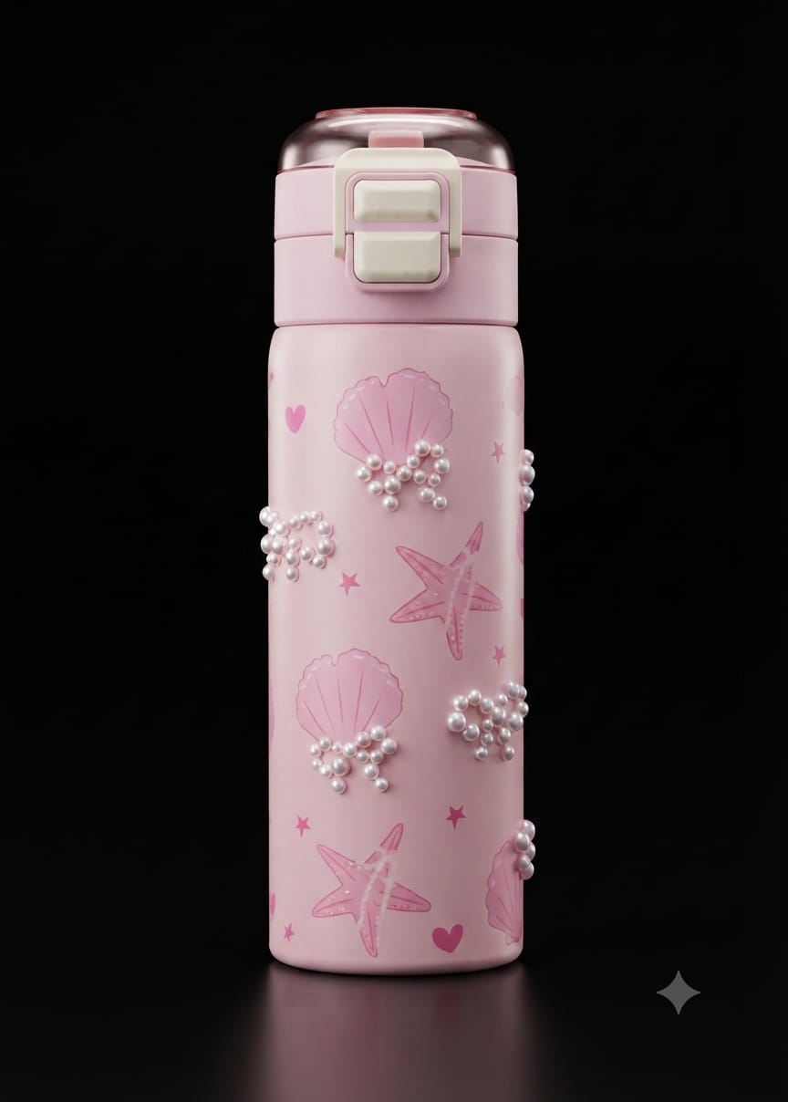 Bigman Stainless Steel Kids Vacuum Water Bottle – 500ML
