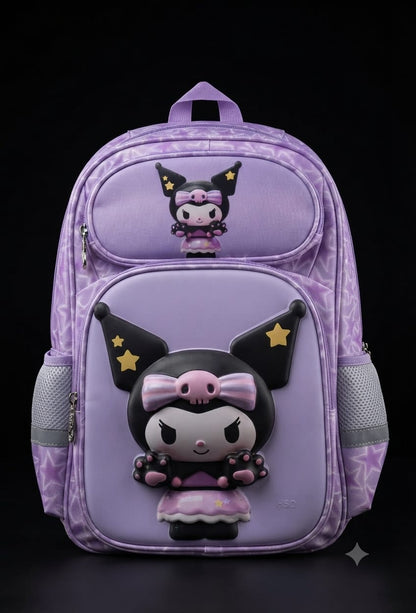 Bigman Kuromi 3D School Backpack for Girls