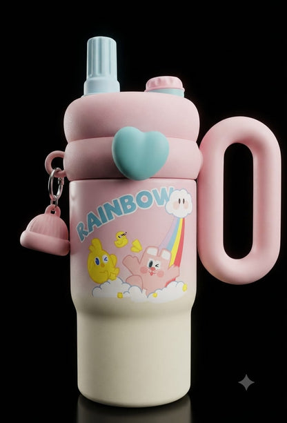 Bigman Cute Character Tumbler with Handle