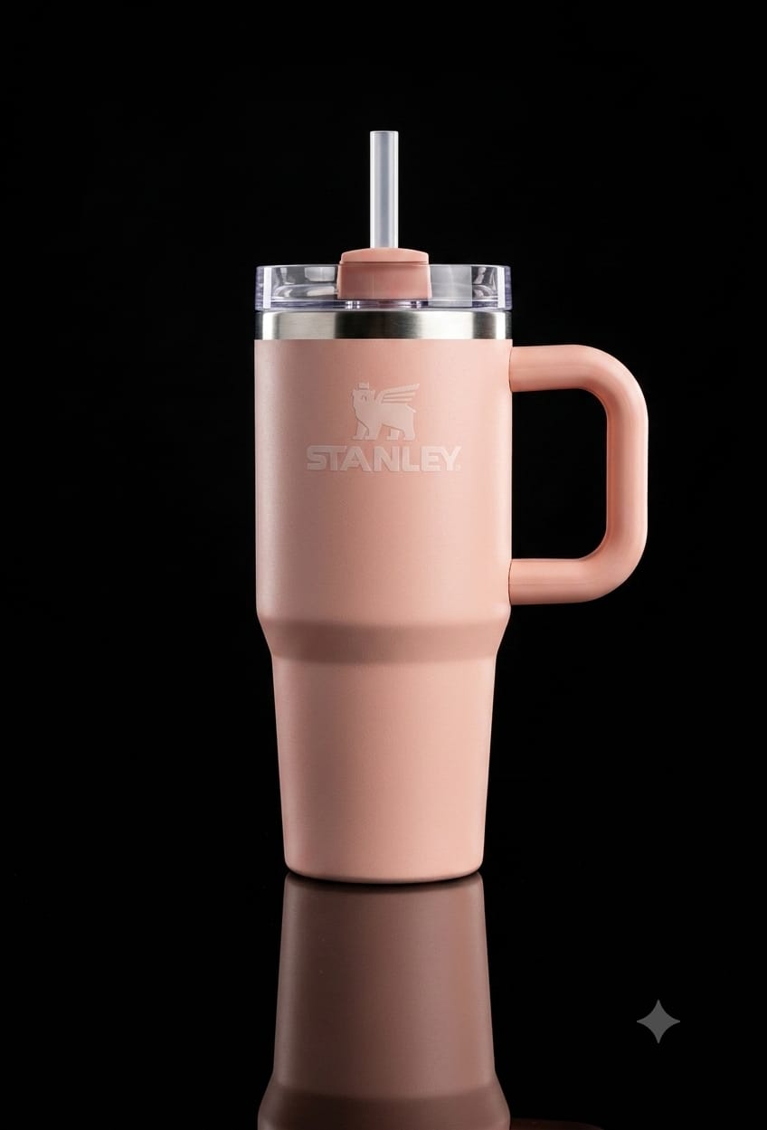 Bigman 13oz Stainless Steel Insulated Tumbler with Handle & Straw