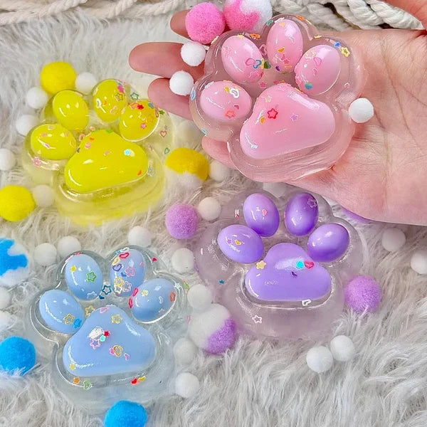 Jelly Cat Paw Taba Squishy Fidget Toy