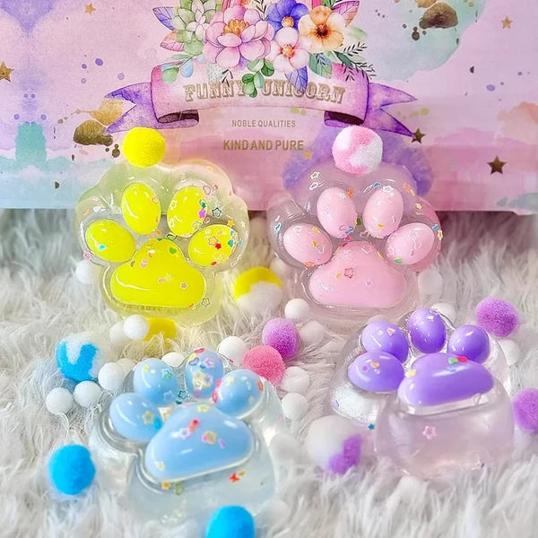 Jelly Cat Paw Taba Squishy Fidget Toy