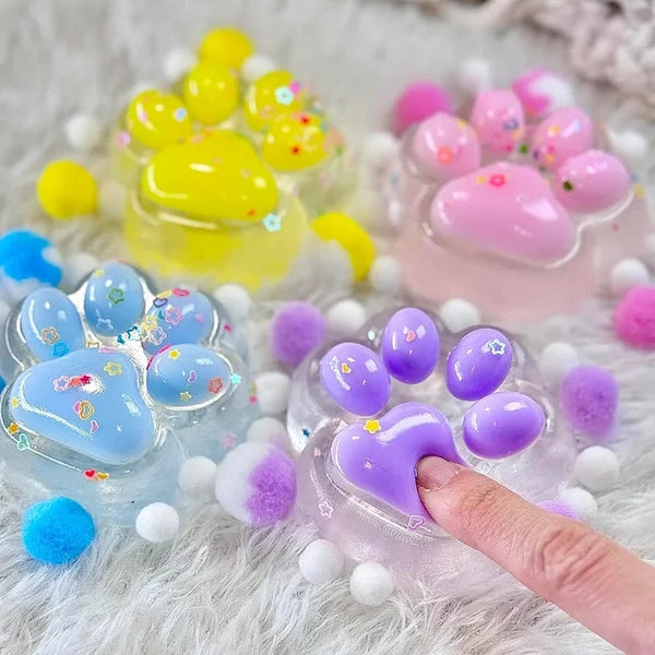 Jelly Cat Paw Taba Squishy Fidget Toy