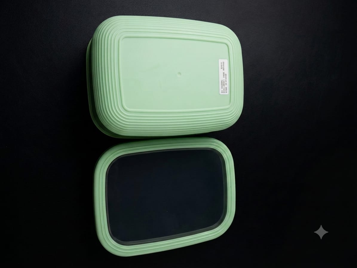 Premium Stainless Steel Lunch Box with Silicone Lid