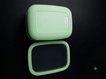 Premium Stainless Steel Lunch Box with Silicone Lid