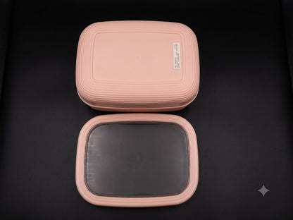 Premium Stainless Steel Lunch Box with Silicone Lid