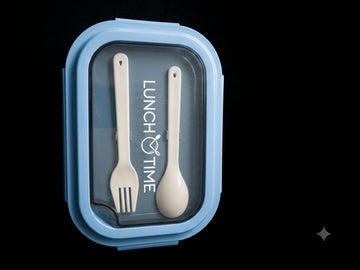 Kids Lunch Box with Spoon & Fork