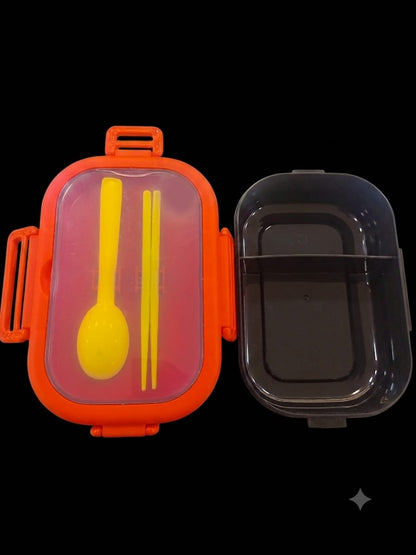 Galaxy Lunch Box with Spoon & Chopsticks