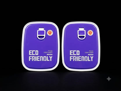 Eco-Friendly Food Container – Reusable Lunch Box with Secure Lid