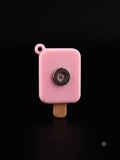 BIGMAN Peach Popsicle Fridge Magnet