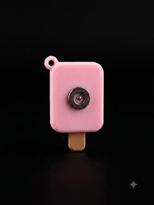 BIGMAN Peach Popsicle Fridge Magnet