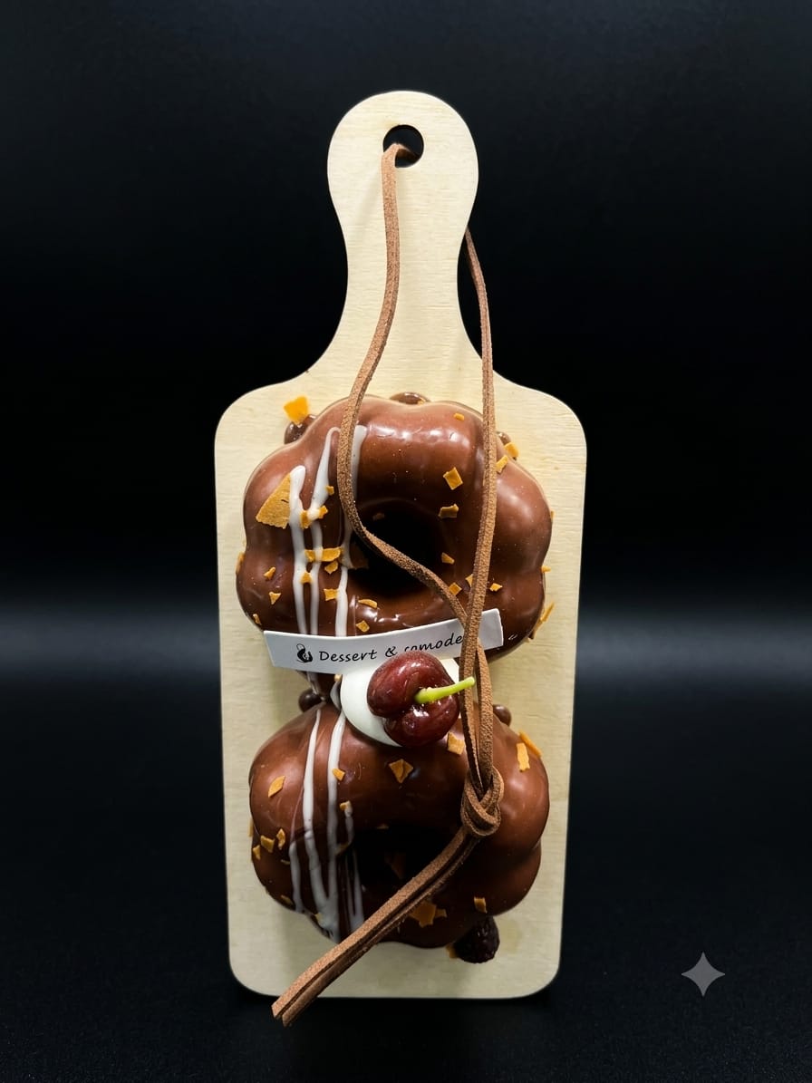 BIGMAN Chocolate Donut Fridge Magnet