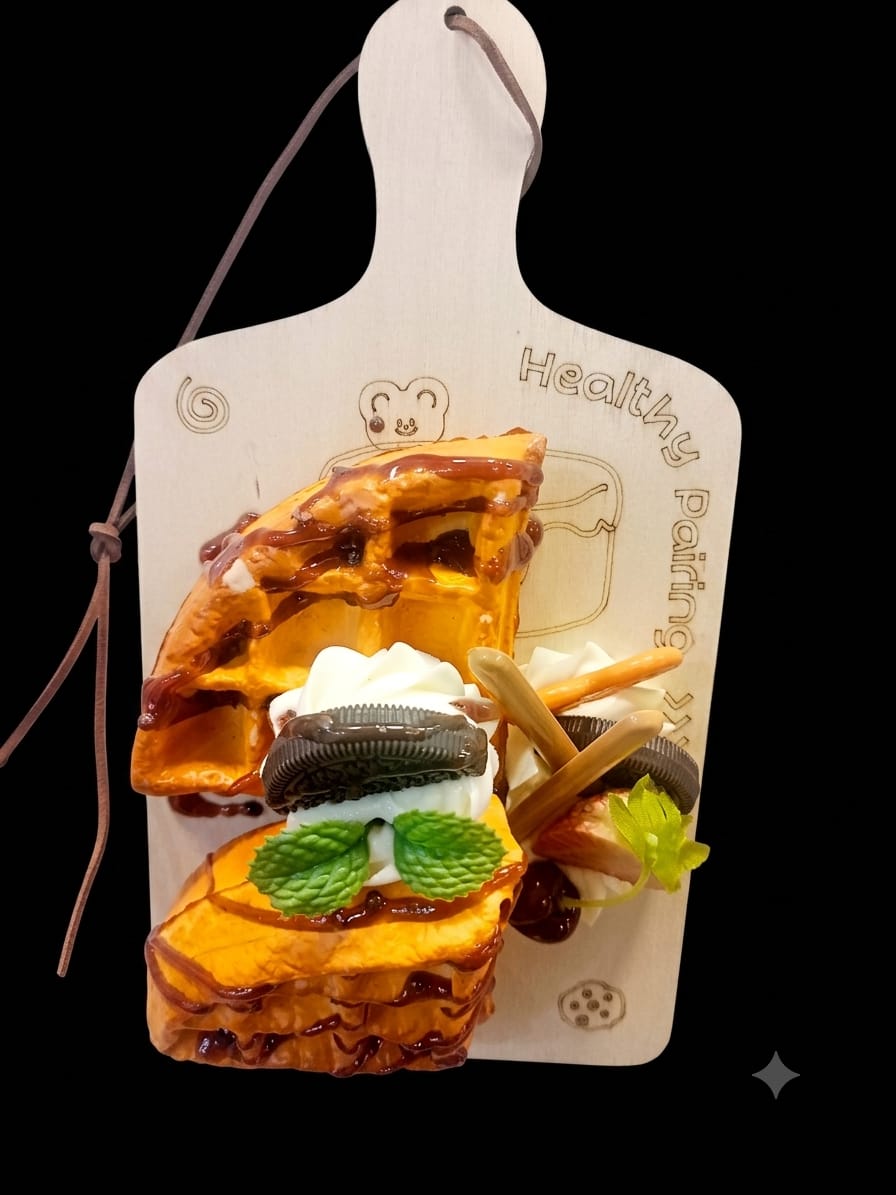 BIGMAN Waffle Fridge Magnet