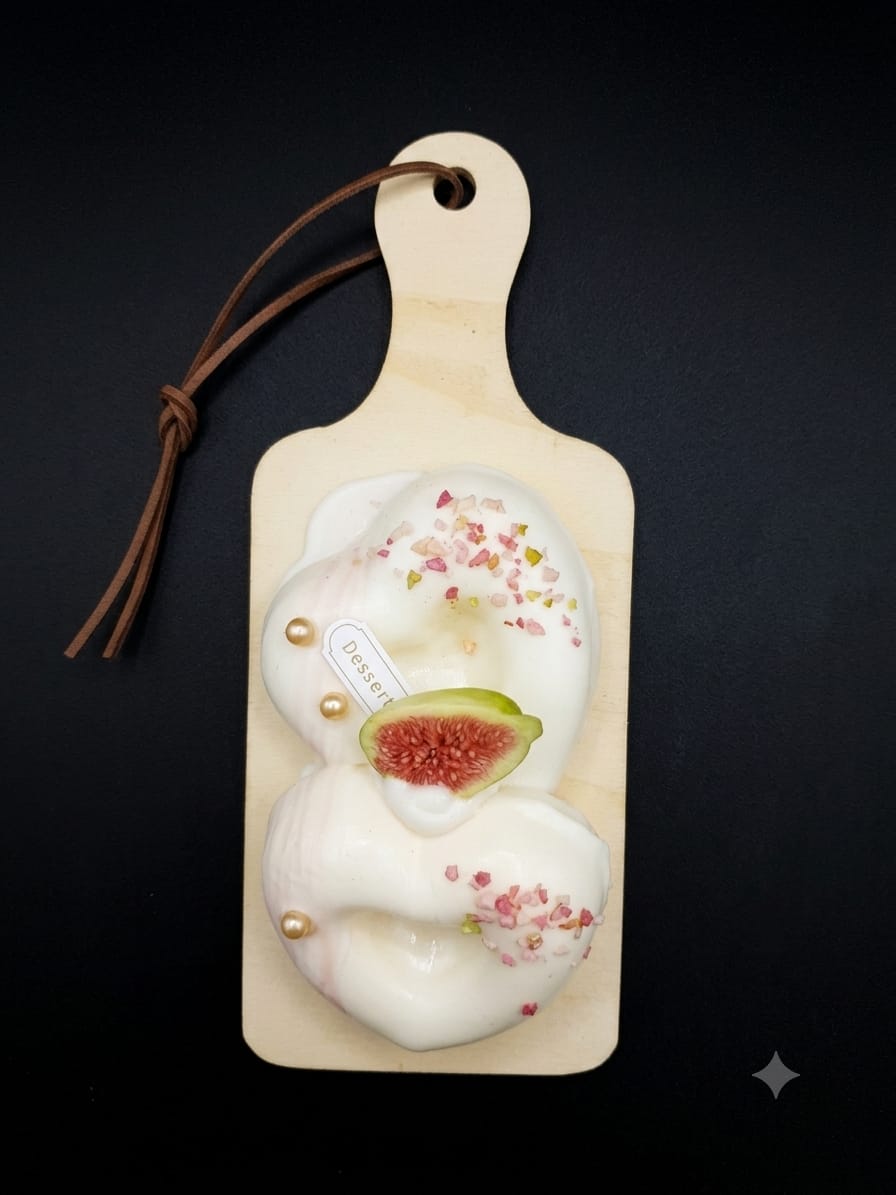 BIGMAN Cream Dessert Fridge Magnet
