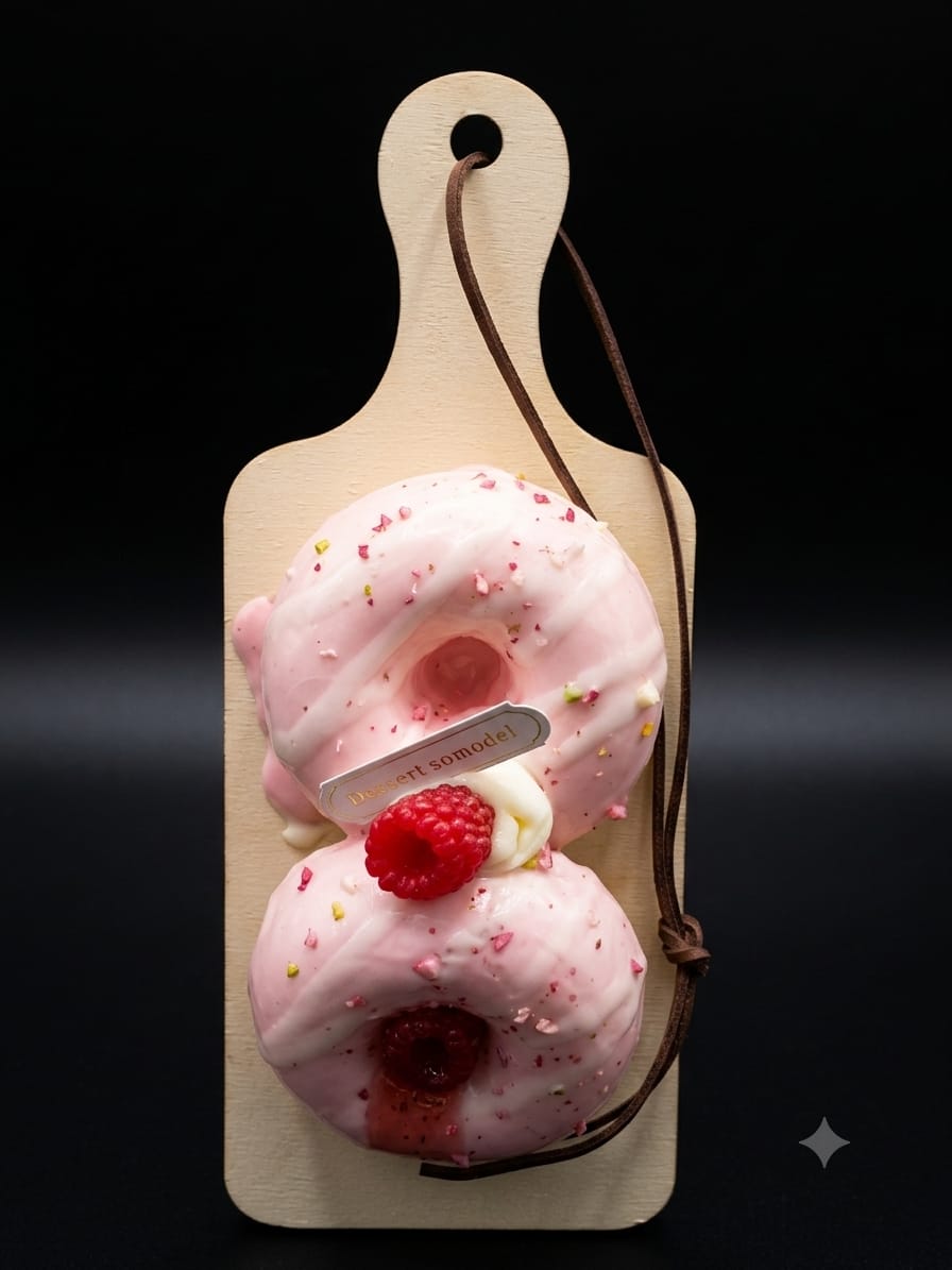 Bigman Pink Donut Fridge Magnets