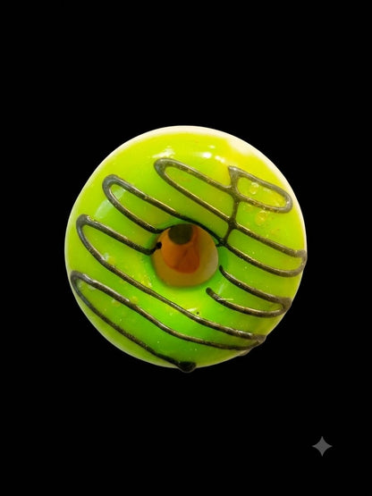 Bigman Green Donut Fridge Magnets