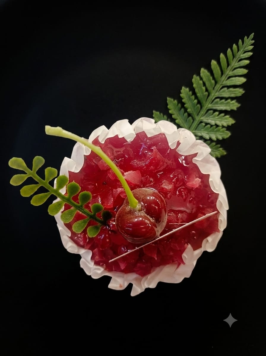 Cherry Cake Fridge Magnet