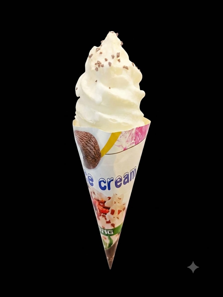 Ice Cream Cone Fridge Magnet