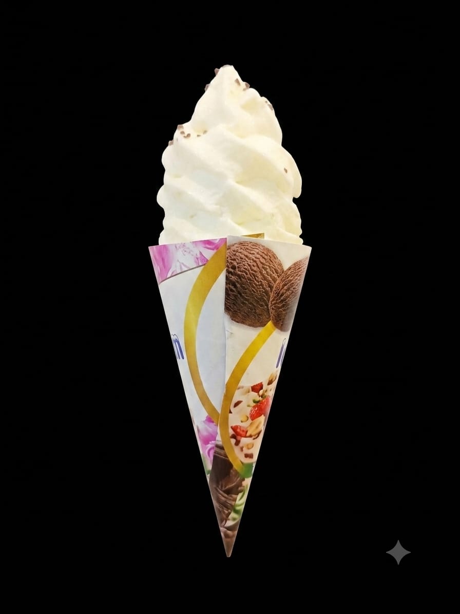 Ice Cream Cone Fridge Magnet