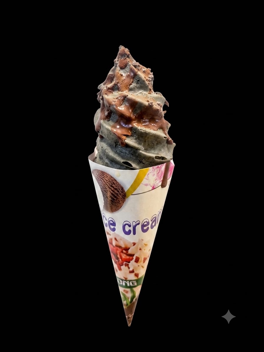 Ice Cream Cone Fridge Magnet
