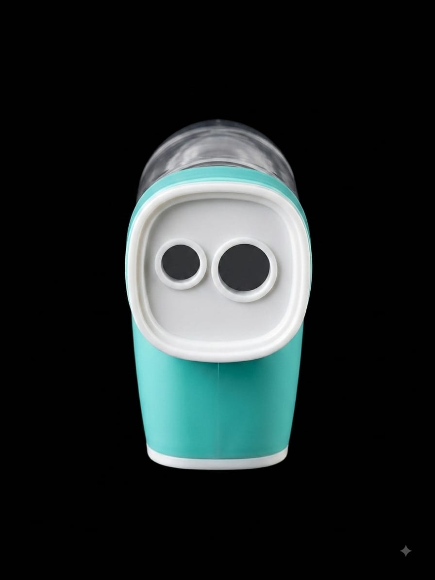 Bigman Rocket Panda Kids Pencil Sharpener