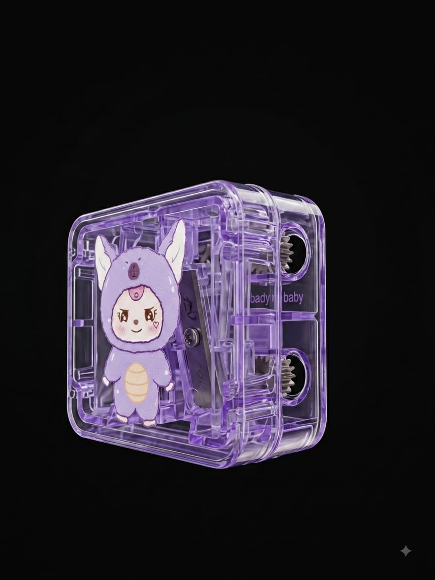 Cute Purple Baby Sharpener