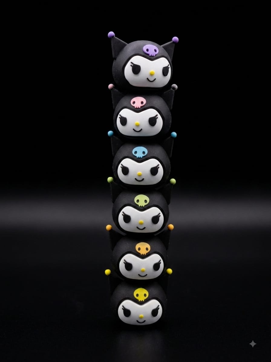Bigman Stacking Kuromi Highlighter Set