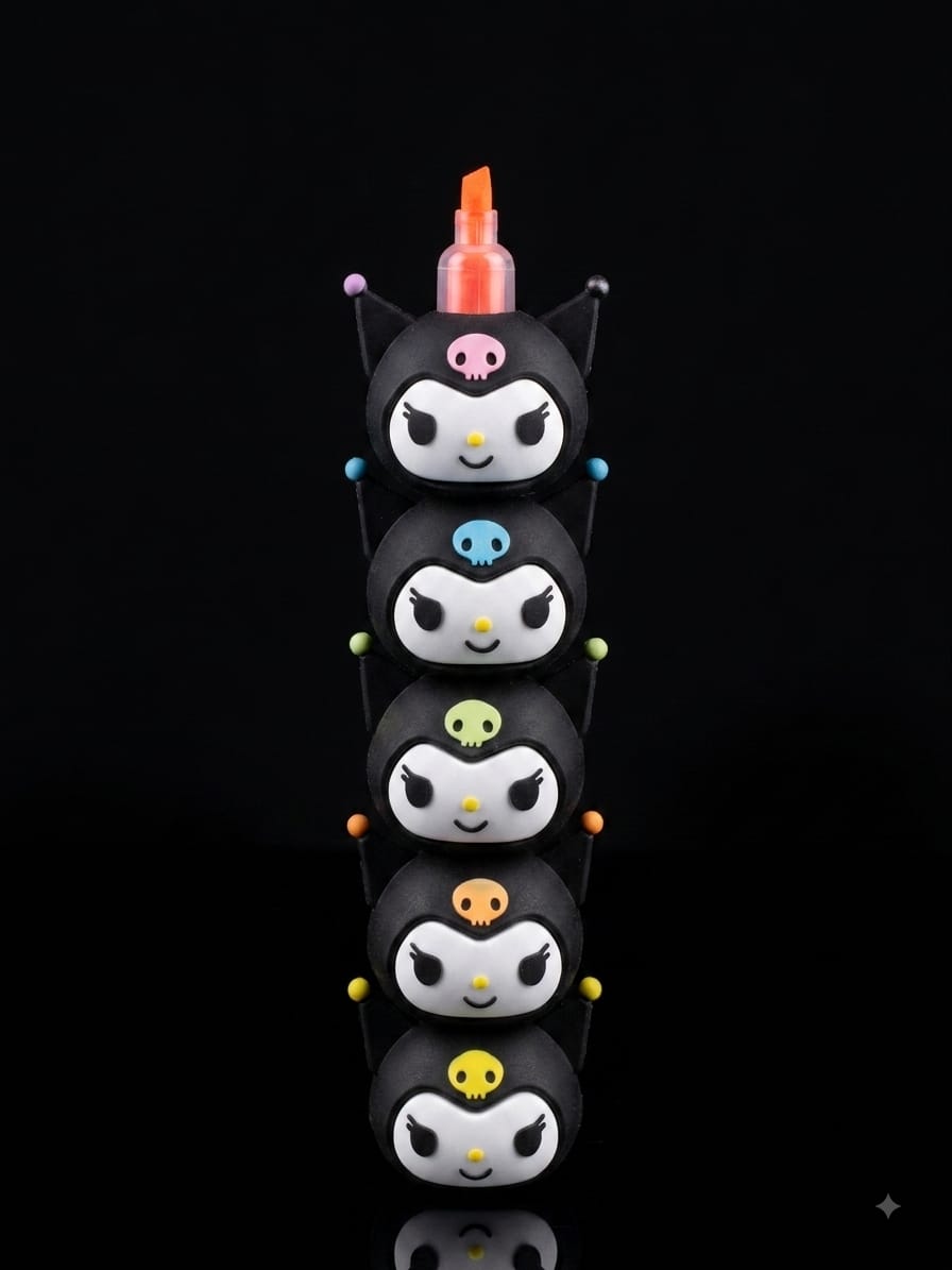 Bigman Stacking Kuromi Highlighter Set
