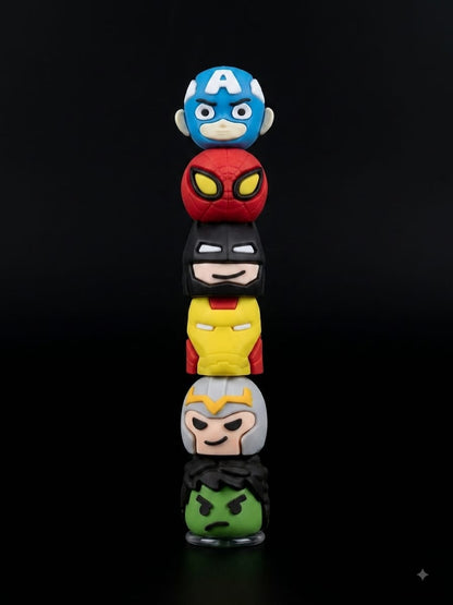 Bigman Stacking Superhero Highlighter Set