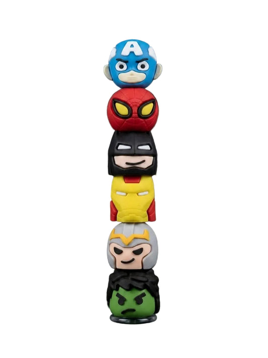 Bigman Stacking Superhero Highlighter Set