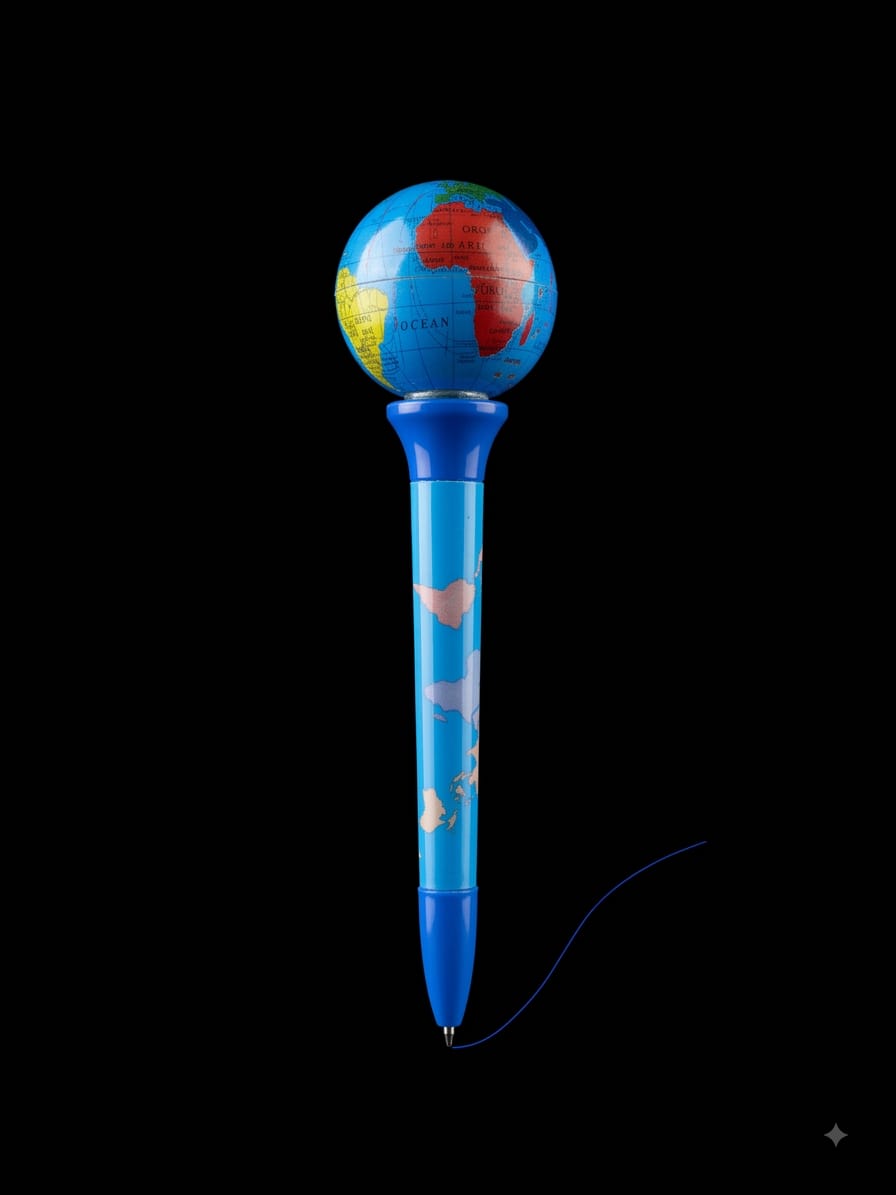 3D Globe Ballpoint Pen