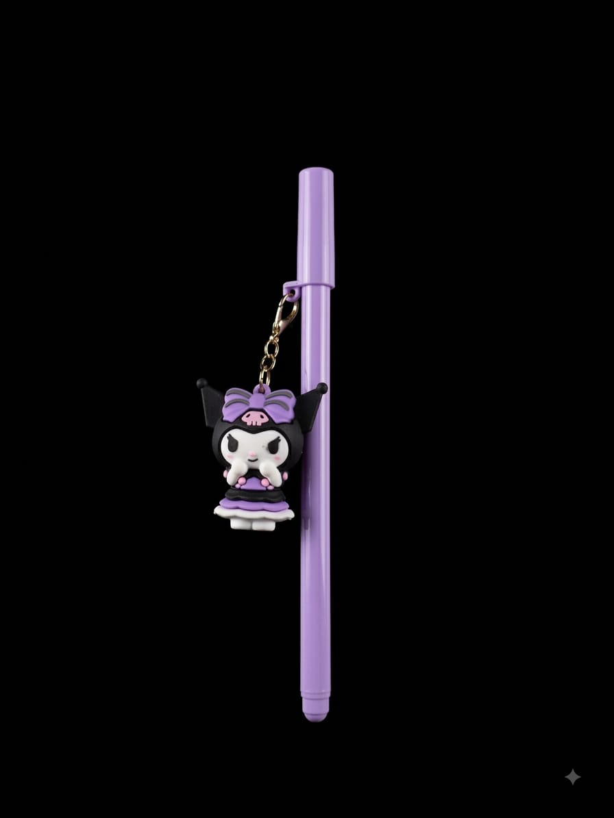Bigman Kuromi Charm Gel Pen