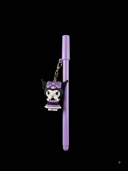 Bigman Kuromi Charm Gel Pen