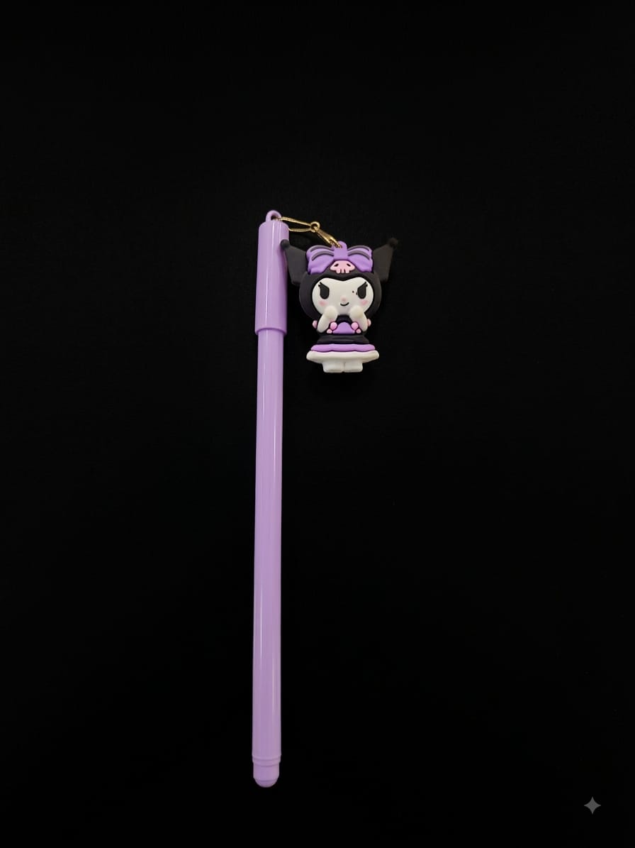 Bigman Kuromi Charm Gel Pen