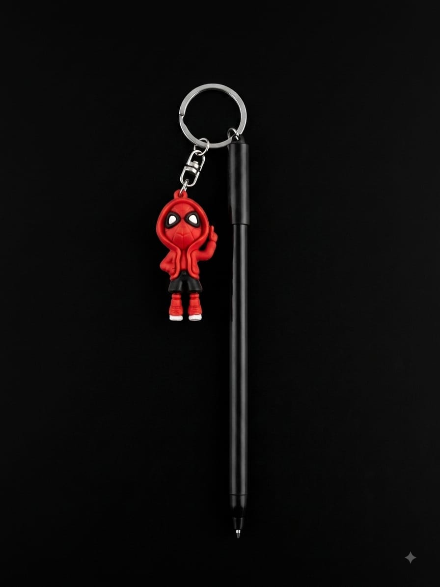 Bigman Spiderman Keychain Gel Pen